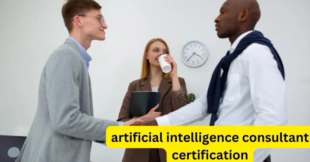 artificial intelligence consultant certification