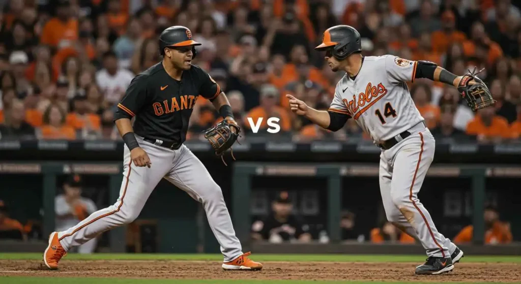 Baltimore Orioles vs San Francisco Giants Match Player Stats