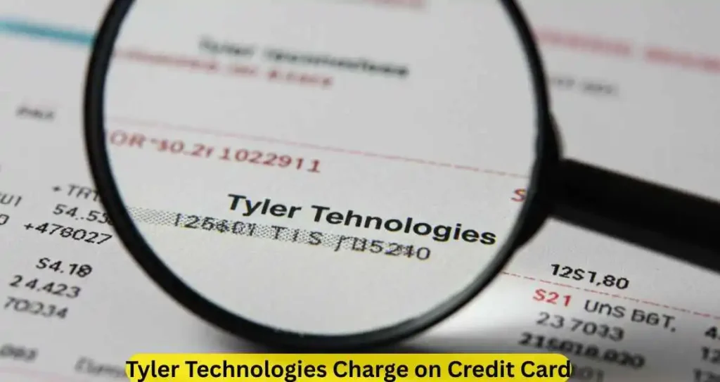 Tyler Technologies Charge on Credit Card