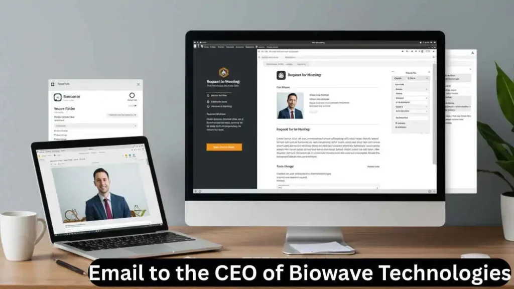 Email to the CEO of Biowave Technologies